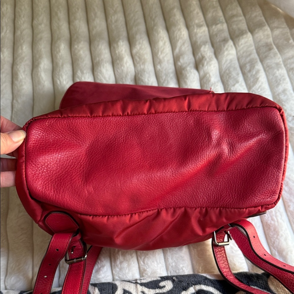 Coach Red Drawstring Bag - Picture 9 of 9
